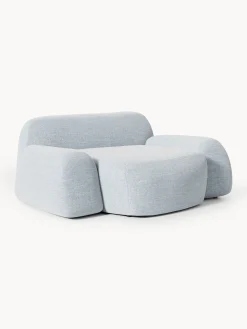 Poltrona lounge XL in bouclé Wolke