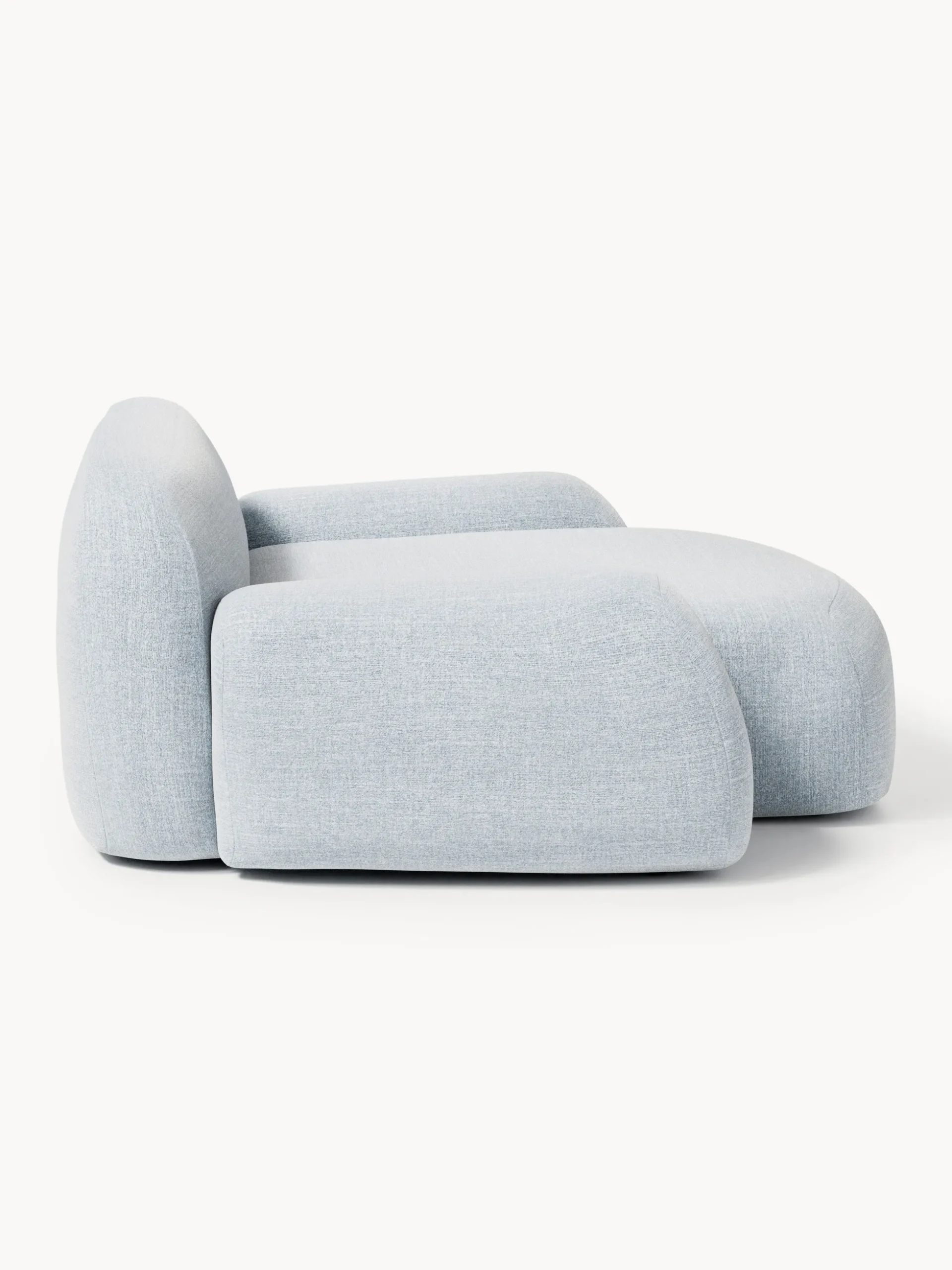 Poltrona lounge XL in bouclé Wolke