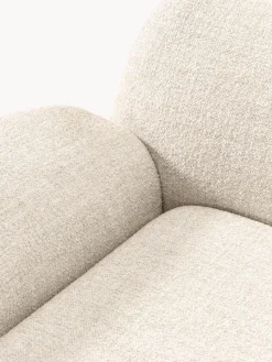 Poltrona lounge XL in bouclé Wolke