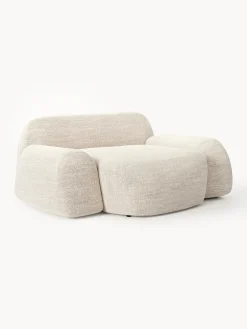 Poltrona lounge XL in bouclé Wolke