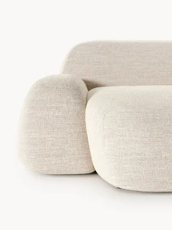 Poltrona lounge XL in bouclé Wolke