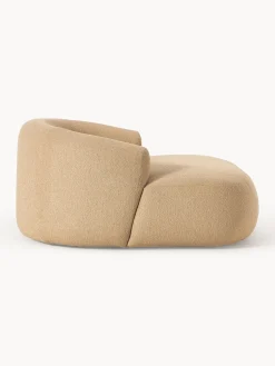 Poltrona lounge XL in bouclé Sofia