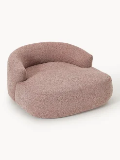 Poltrona lounge XL in bouclé Sofia