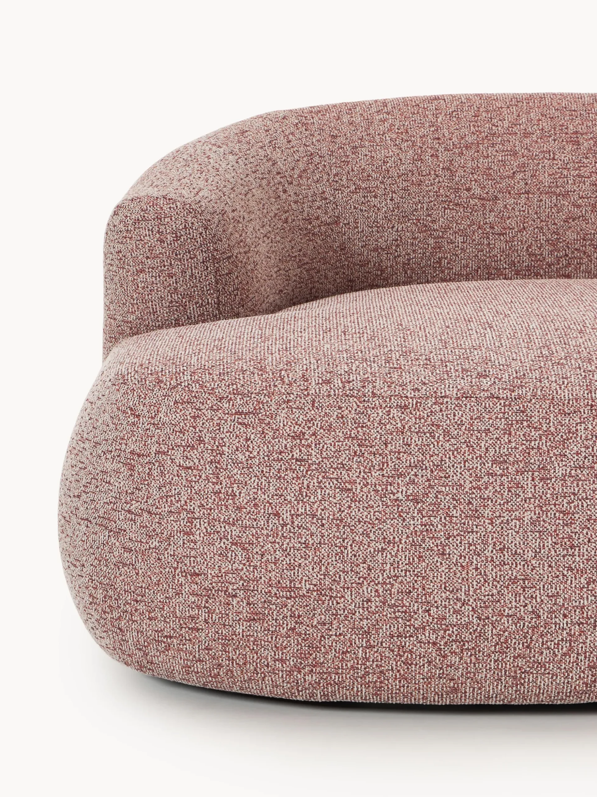Poltrona lounge XL in bouclé Sofia
