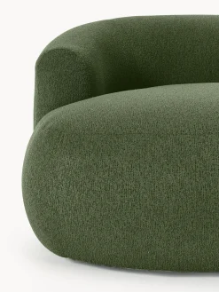 Poltrona lounge XL in bouclé Sofia