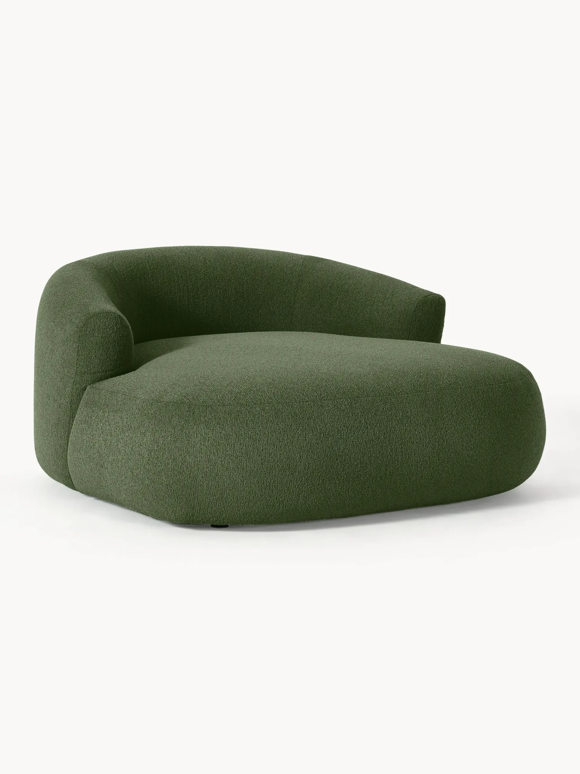 Poltrona lounge XL in bouclé Sofia