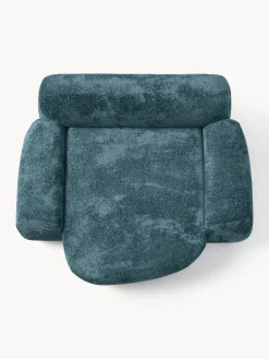 Poltrona lounge XL in teddy bouclé Wolke