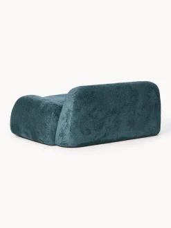 Poltrona lounge XL in teddy bouclé Wolke