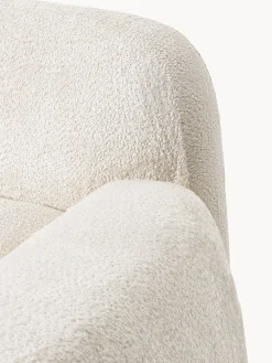 Poltrona lounge XL in teddy bouclé Wolke