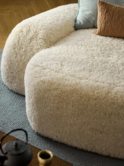 Poltrona lounge XL in teddy Wolke