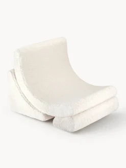 Poltrona per bambini in teddy fatta a mano Moon