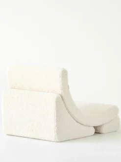 Poltrona per bambini in teddy fatta a mano Moon