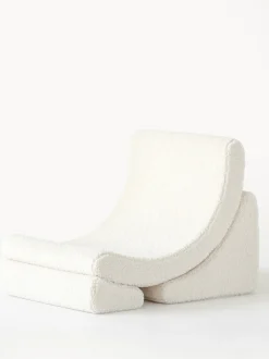 Poltrona per bambini in teddy fatta a mano Moon