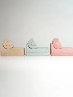 Poltrona pieghevole per bambini in velluto a coste fatta a mano Flipster
