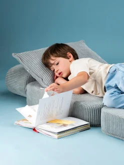 Poltrona pieghevole per bambini in velluto a coste Sugar