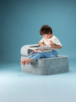 Poltrona pieghevole per bambini in velluto a coste Sugar