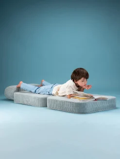 Poltrona pieghevole per bambini in velluto a coste Sugar