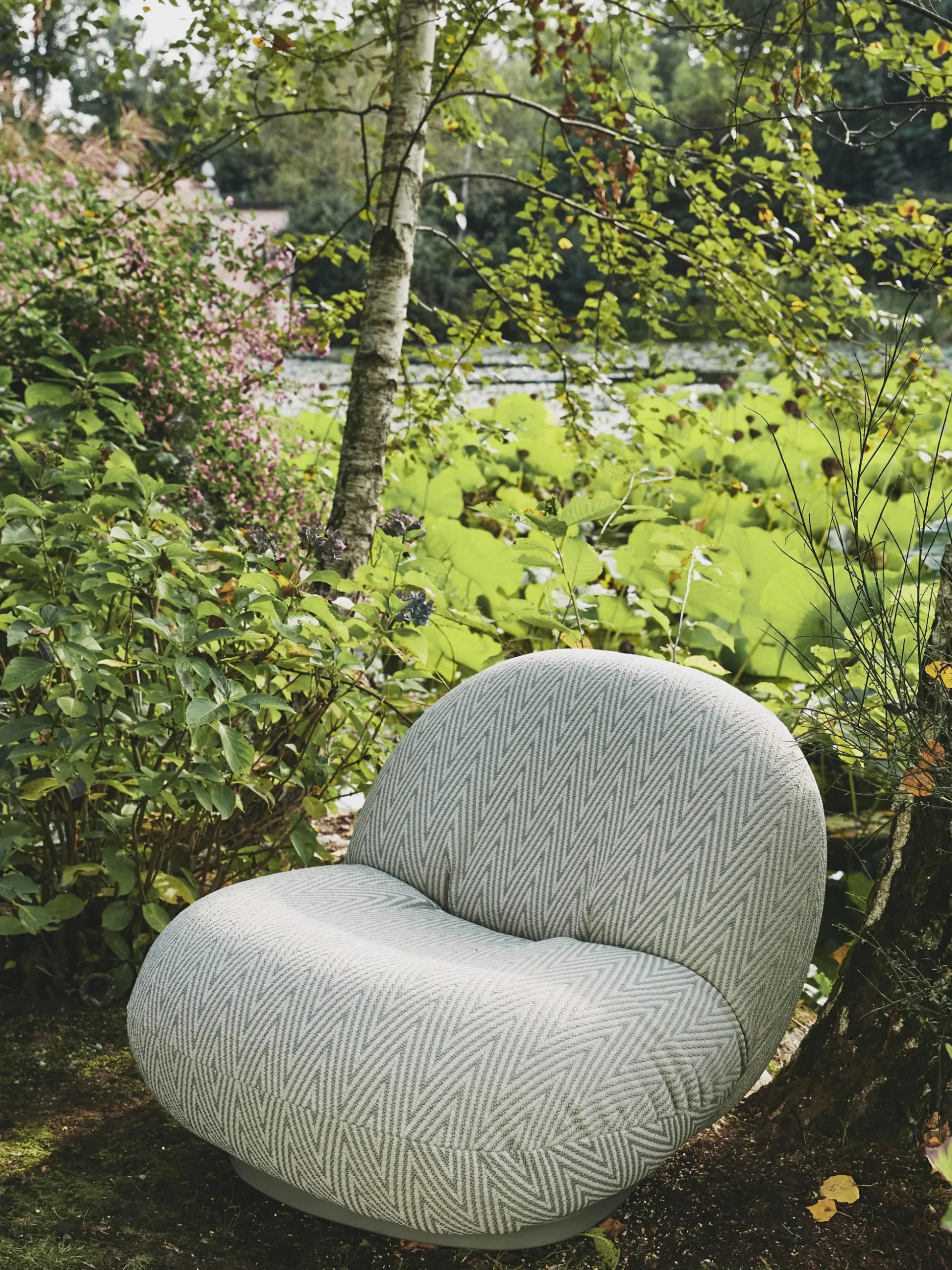 Poltrona da giardino girevole Pacha