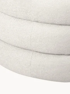 Poltrona di design in tessuto boucle Solomon