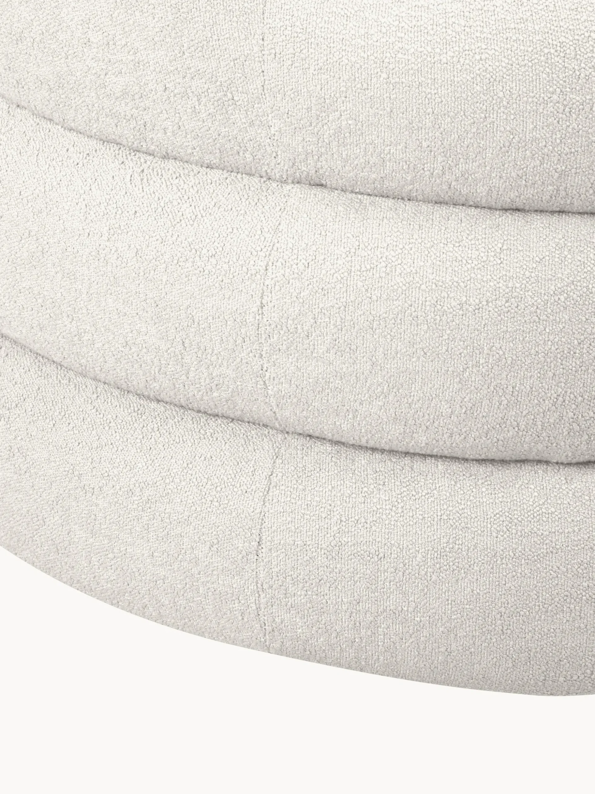 Poltrona di design in tessuto boucle Solomon