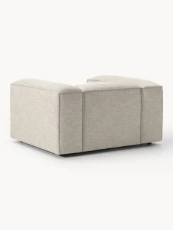 Poltrona in misto lino Lennon