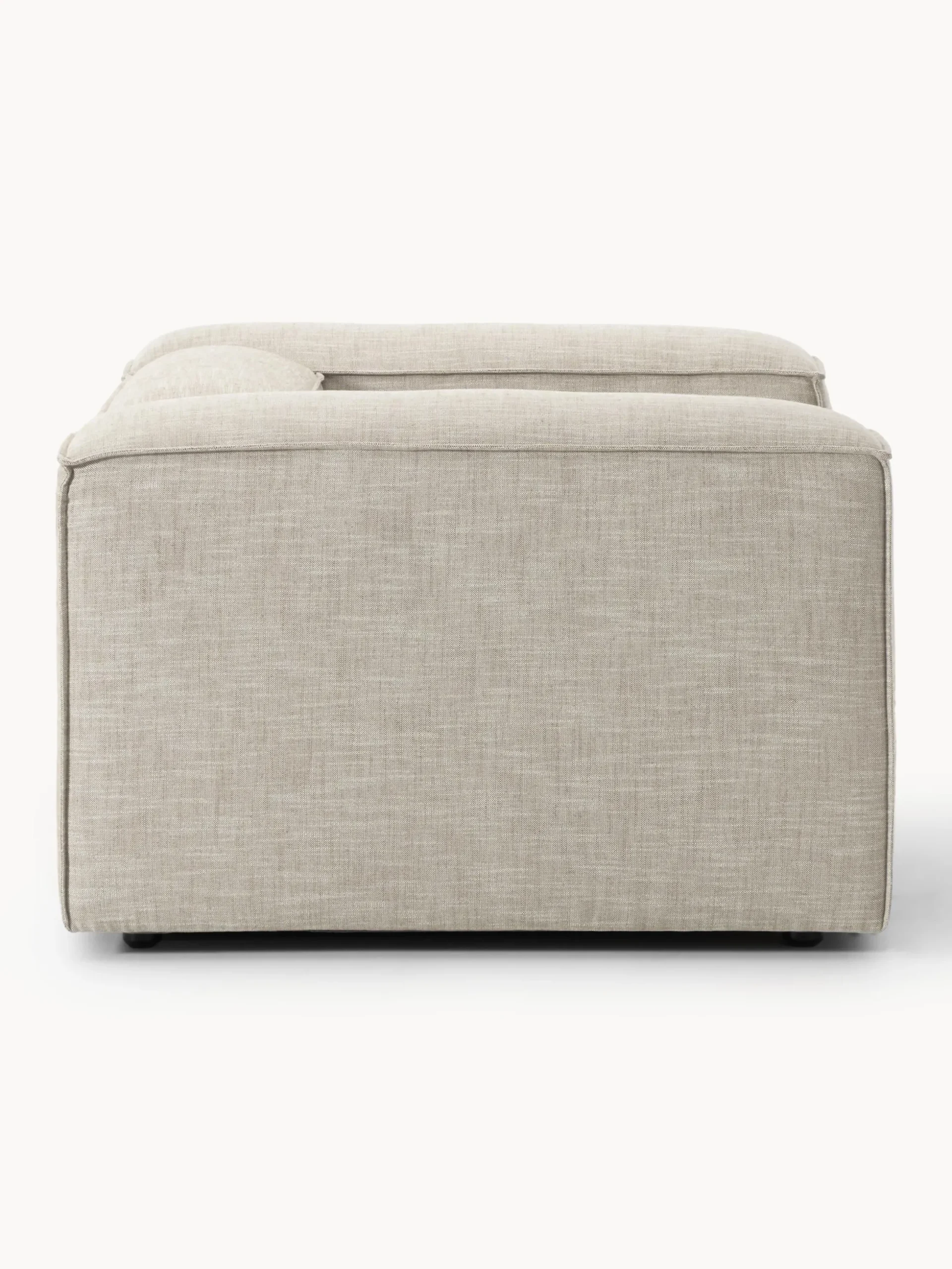 Poltrona in misto lino Lennon