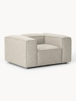 Poltrona in misto lino Lennon