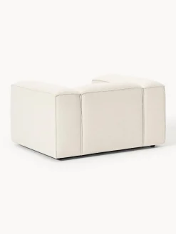 Poltrona in misto lino Lennon