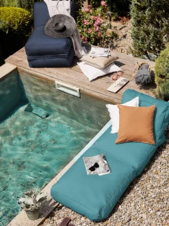 Poltrona letto da giardino reclinabile Twist Scuba