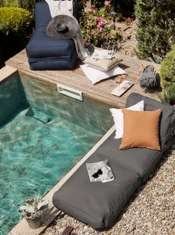 Poltrona letto da giardino reclinabile Twist Scuba