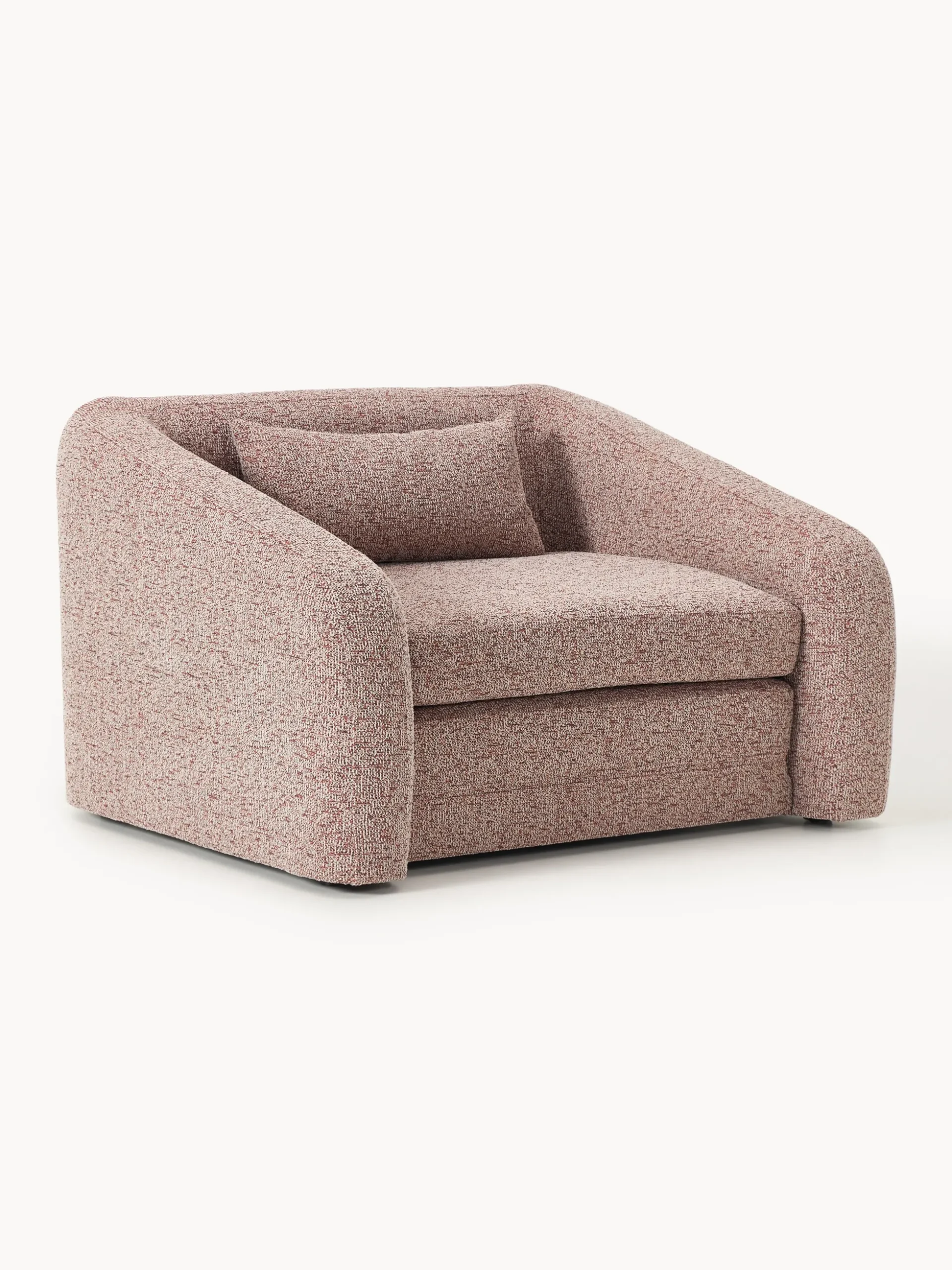 Poltrona letto in bouclé Eliot
