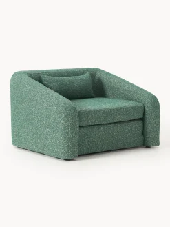 Poltrona letto in bouclé Eliot