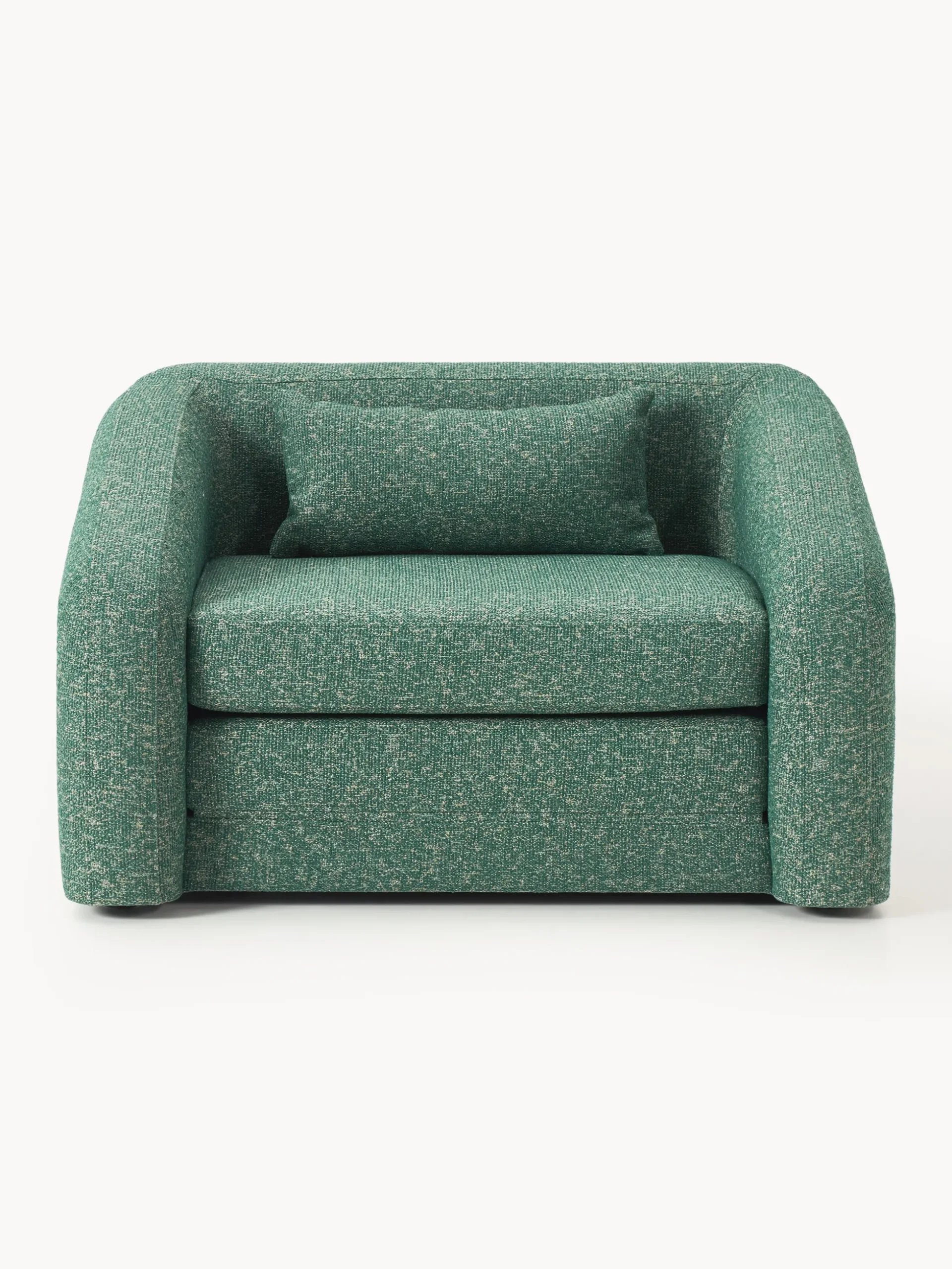 Poltrona letto in bouclé Eliot