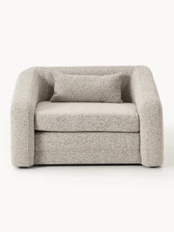 Poltrona letto in bouclé Eliot