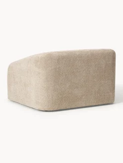 Poltrona letto in teddy-bouclé Eliot