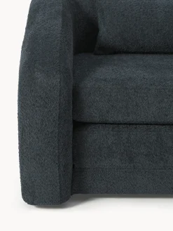Poltrona letto in teddy-bouclé Eliot