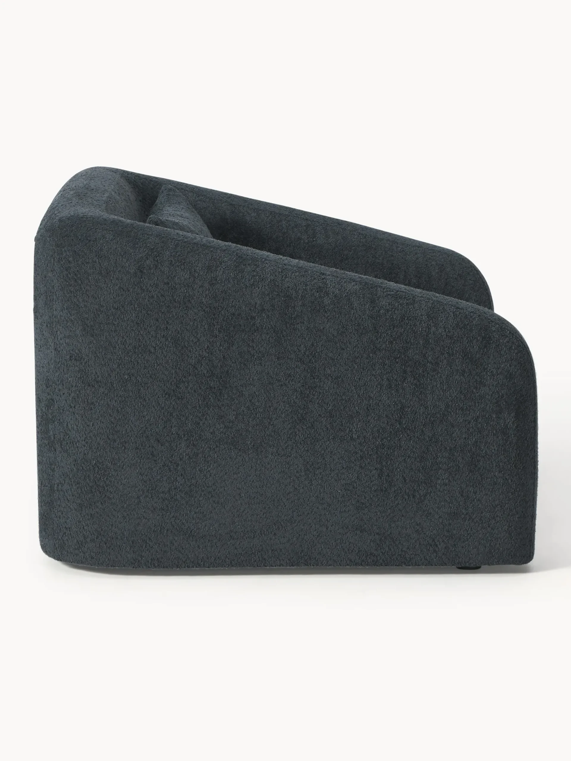 Poltrona letto in teddy-bouclé Eliot