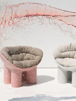 Poltrona lounge in plastica Roly Poly