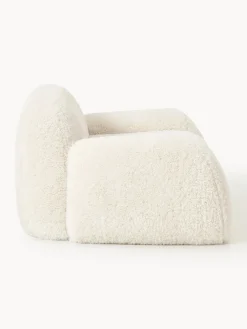 Poltrona lounge in teddy Wolke