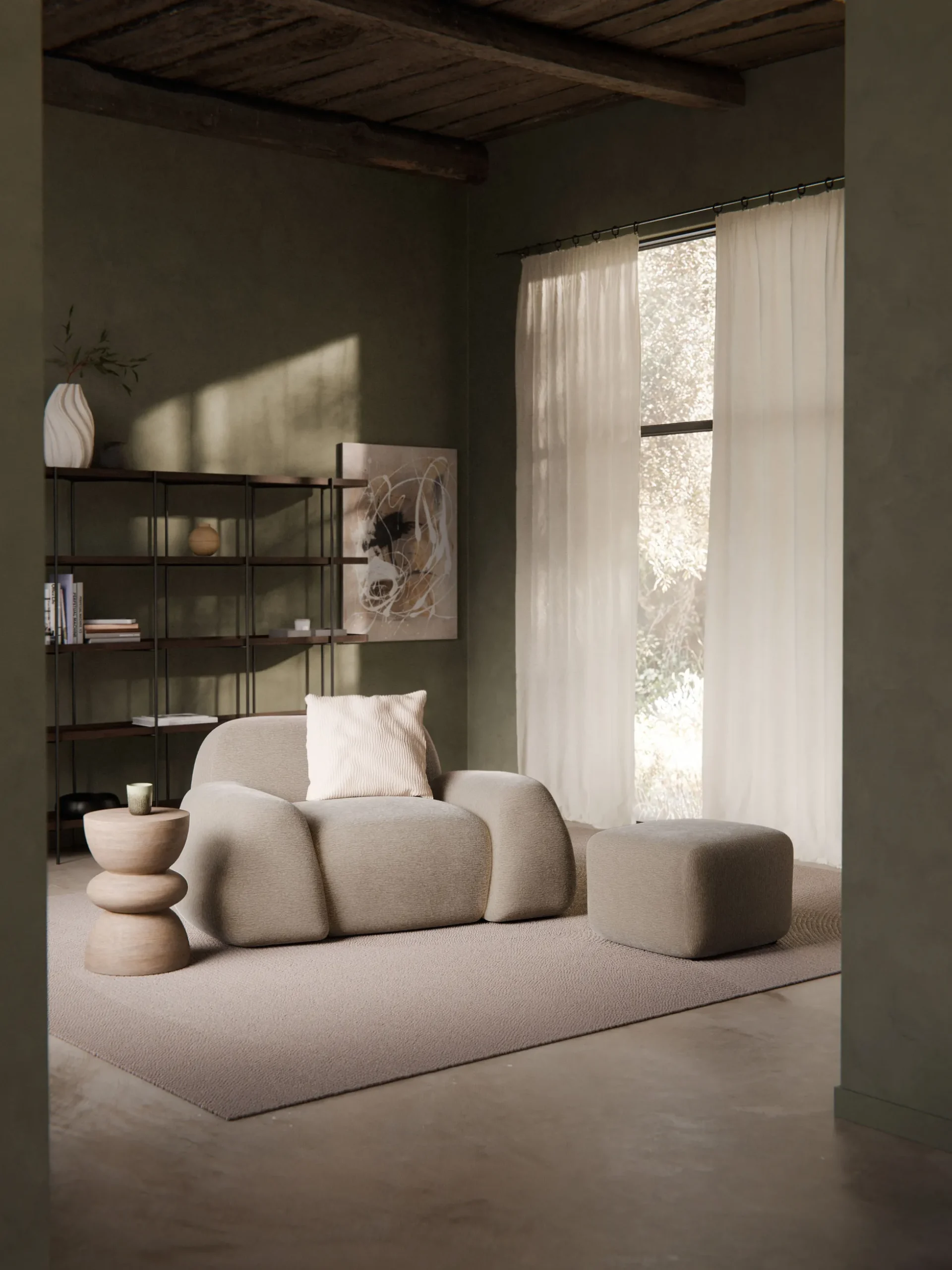 Poltrona lounge Wolke