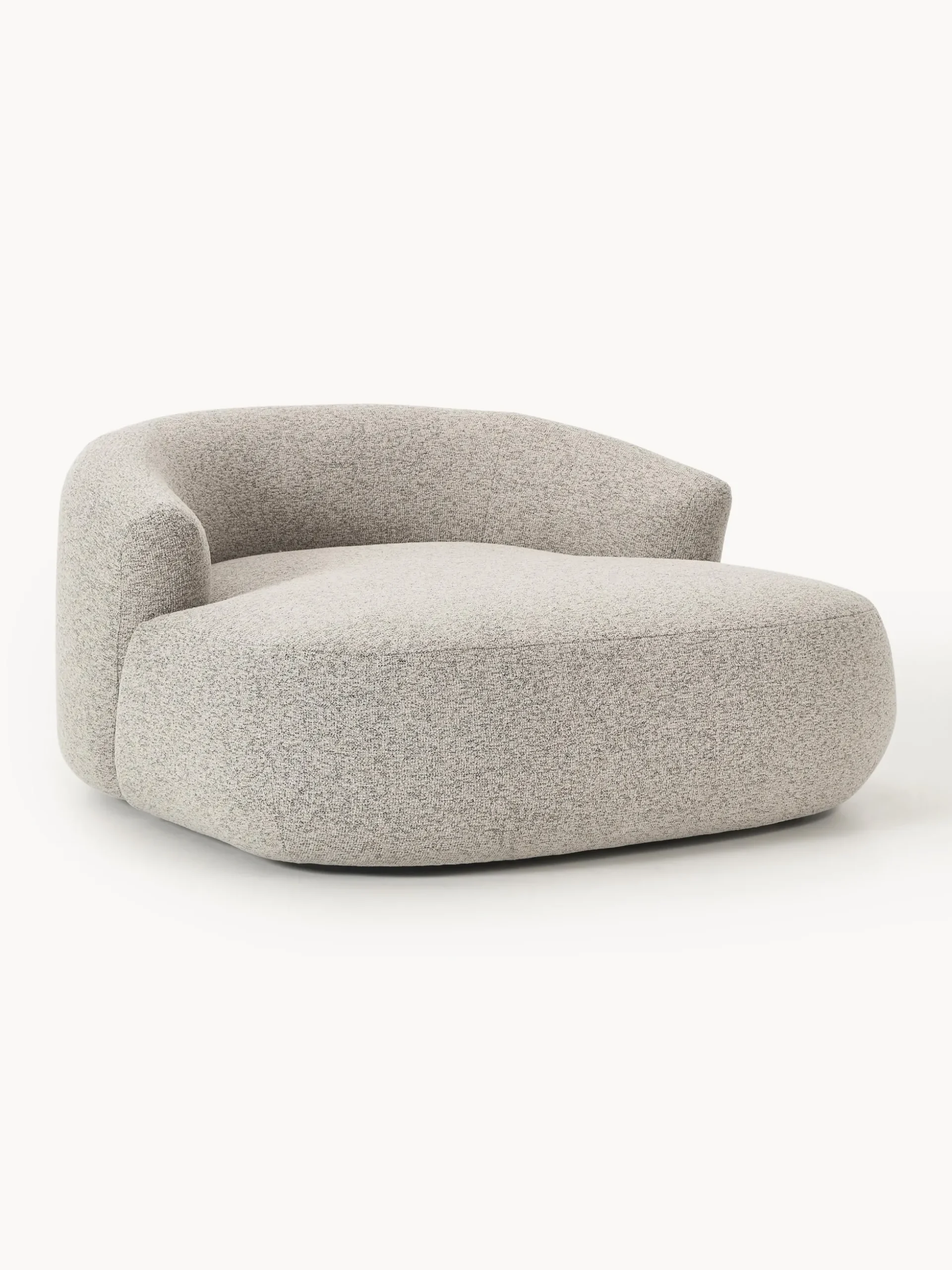 Poltrona lounge XL in bouclé Sofia