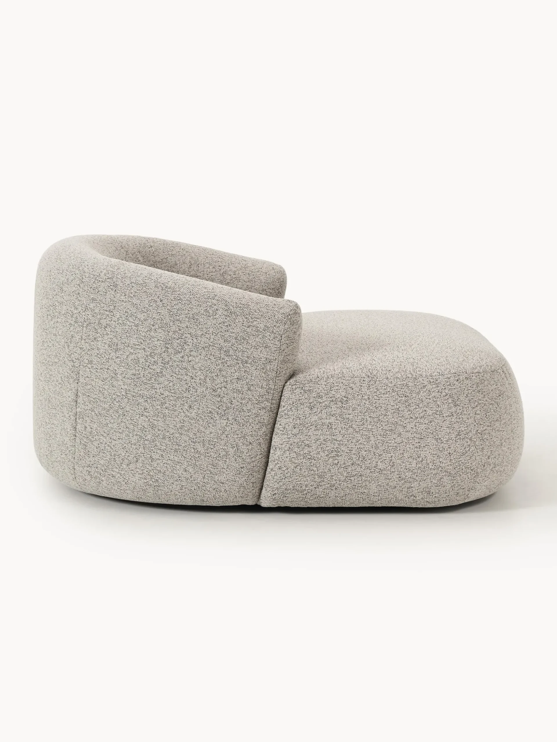 Poltrona lounge XL in bouclé Sofia