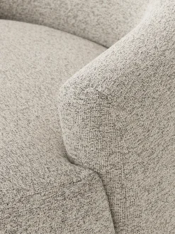 Poltrona lounge XL in bouclé Sofia