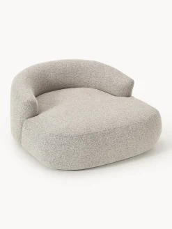 Poltrona lounge XL in bouclé Sofia