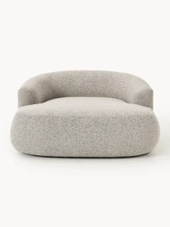 Poltrona lounge XL in bouclé Sofia