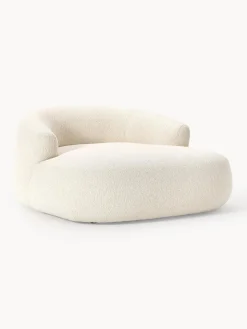 Poltrona lounge XL in bouclé Sofia