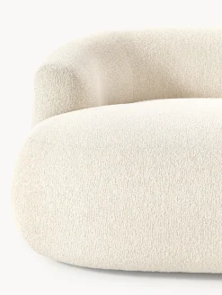 Poltrona lounge XL in bouclé Sofia