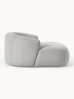 Poltrona lounge XL in bouclé Sofia