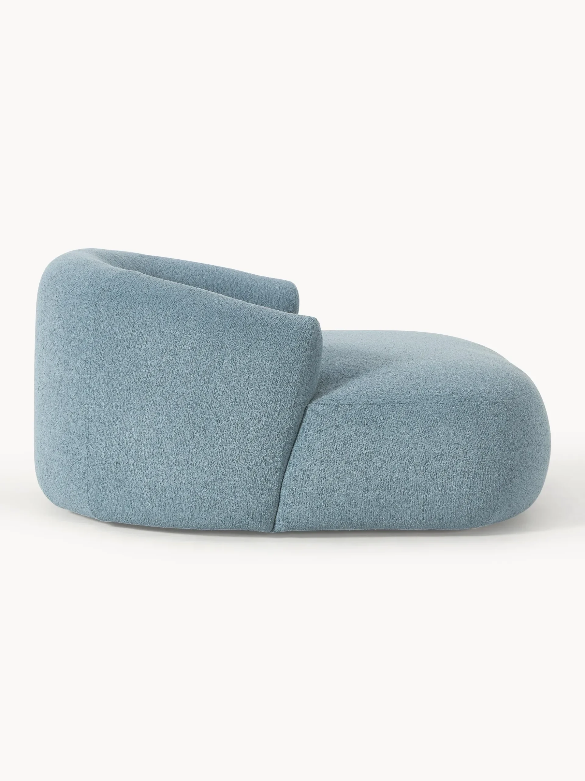 Poltrona lounge XL in bouclé Sofia