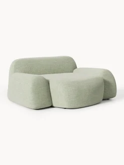 Poltrona lounge XL in bouclé Wolke
